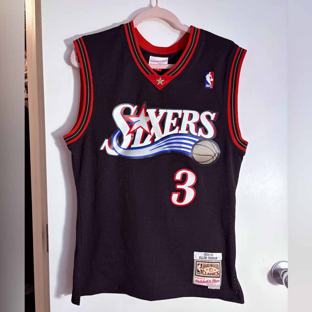Philadelphia 76ers Allen Iverson Jersey -M
